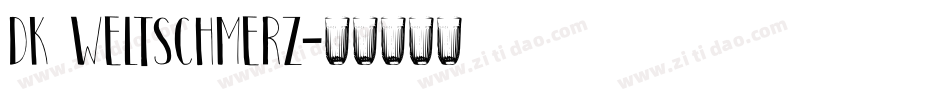 DK Weltschmerz字体转换